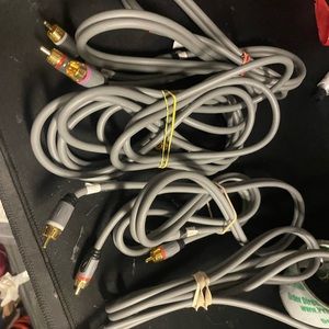 Home audio cables rca to rca